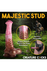 XR Brands - Creature Cocks - Centaur Cock Silicone Dildo - Multicolour - Stag Shop