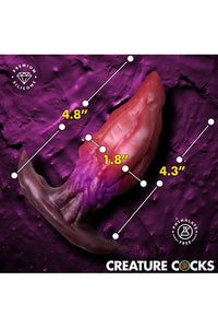 Thumbnail for XR Brands - Creature Cocks - Crawler Silicone Butt Plug - Stag Shop