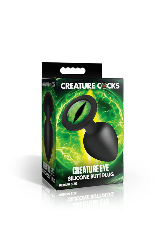 XR Brands - Creature Cocks - Creature Eyes Silicone Butt Plug - Stag Shop
