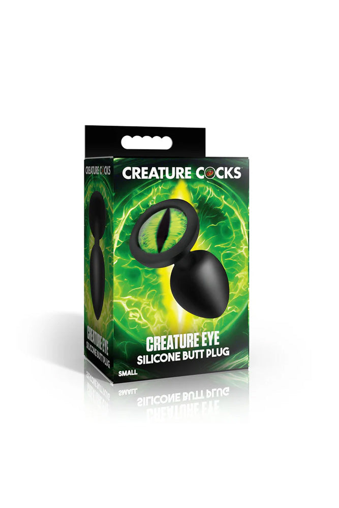 XR Brands - Creature Cocks - Creature Eyes Silicone Butt Plug - Stag Shop