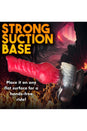 XR Brands - Creature Cocks - Cujo Canine Silicone Dildo - Red - Various Sizes - Stag Shop