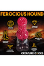 XR Brands - Creature Cocks - Cujo Canine Silicone Dildo - Red - Various Sizes - Stag Shop