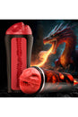 XR Brands - Creature Cocks - Dragon Snatch Stroker - Red - Stag Shop