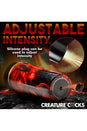 XR Brands - Creature Cocks - Dragon Snatch Stroker - Red - Stag Shop