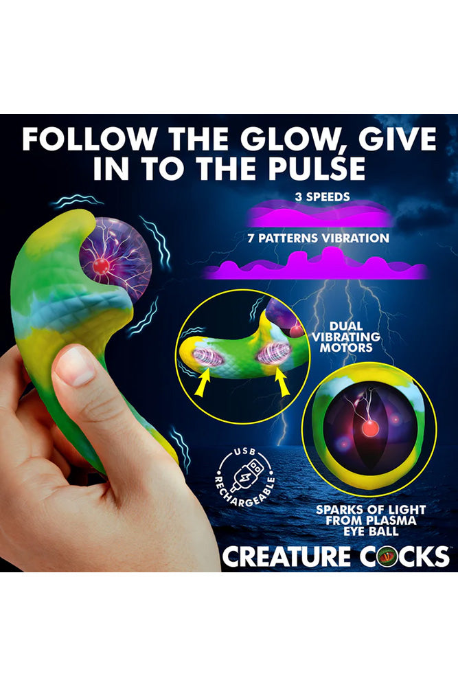 XR Crands - Creature Cocks - Electric Eye Plasma Vibrator - Stag Shop