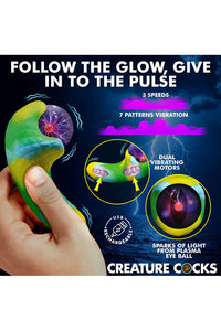 Thumbnail for XR Crands - Creature Cocks - Electric Eye Plasma Vibrator - Stag Shop