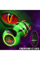 XR Brands - Creature Cocks - Eye of the Spawn Vibrating & Squirming Butt Plug - Stag Shop