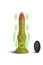 XR Brands - Creature Cocks - Eyegor Thrusting & Vibrating Silicone Dildo - Stag Shop