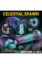 XR Brands - Creature Cocks - Galactic Breeder Ovipositor Silicone Dildo - Multicolour - Stag Shop