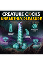 XR Brands - Creature Cocks - Galactic Breeder Ovipositor Silicone Dildo - Multicolour - Stag Shop