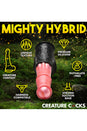XR Brands - Creature Cocks - Giant Centaur XL Cock Silicone Dildo - Multicolour - Stag Shop