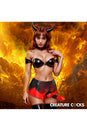 XR Brands - Creature Cocks - Hell Hound Silicone Strap-On Briefs - Stag Shop