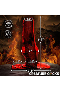 Thumbnail for XR Brands - Creature Cocks - Hellhound Penis Sheath - Stag Shop