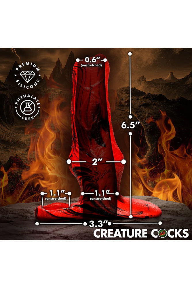 XR Brands - Creature Cocks - Hellhound Penis Sheath - Stag Shop