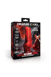 Thumbnail for XR Brands - Creature Cocks - Hellhound Penis Sheath - Stag Shop