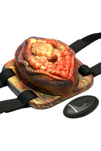 Thumbnail for XR Brands - Creature Cocks - Hell's Angel Vibrating Silicone Grinder With Remote Control