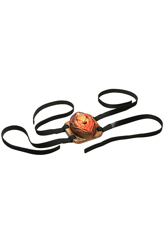 XR Brands - Creature Cocks - Hell's Angel Vibrating Silicone Grinder With Remote Control