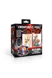 XR Brands - Creature Cocks - Hell's Angel Vibrating Silicone Grinder With Remote Control - Stag Shop