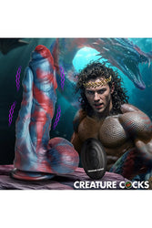 XR Brands - Creature Cocks - Hydra X Vibrating Silicone Dildo - Stag Shop