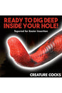XR Brands - Creature Cocks - King Cobra Silicone Dildo - Red - Stag Shop