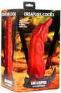 XR Brands - King Scorpion Silicone Dildo - Red/Black - Stag Shop