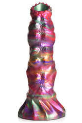 XR Brands - Creature Cocks - Larva Silicone Ovipositor Dildo With Eggs - Multicolour - Stag Shop