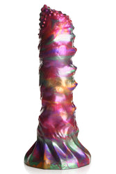 XR Brands - Creature Cocks - Larva Silicone Ovipositor Dildo With Eggs - Multicolour - Stag Shop