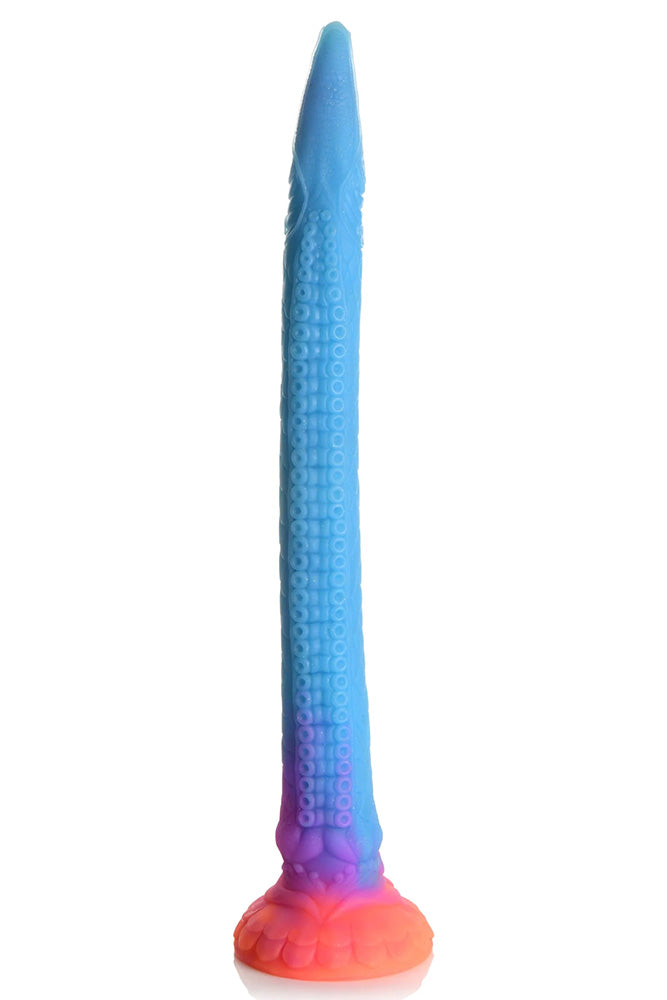 XR Brands - Creature Cocks - Makara Glow-in-the-Dark Silicone Snake Dildo - Stag Shop