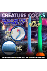 XR Brands - Creature Cocks - Makara Glow-in-the-Dark Silicone Snake Dildo - Stag Shop
