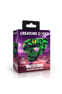 Thumbnail for XR Brands - Creature Cocks - Master Cobra Silicone Cock Ring - Stag Shop