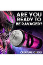 XR Brands - Creature Cocks - Predator Creature Stroker - Grey - Stag Shop