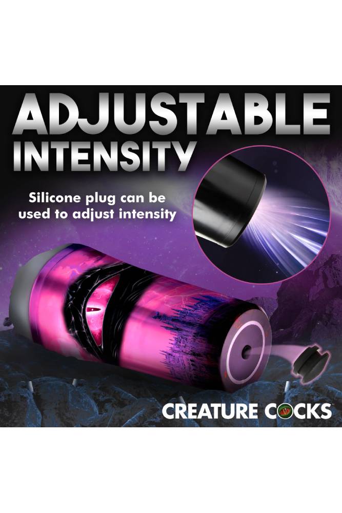 XR Brands - Creature Cocks - Predator Creature Stroker - Grey - Stag Shop