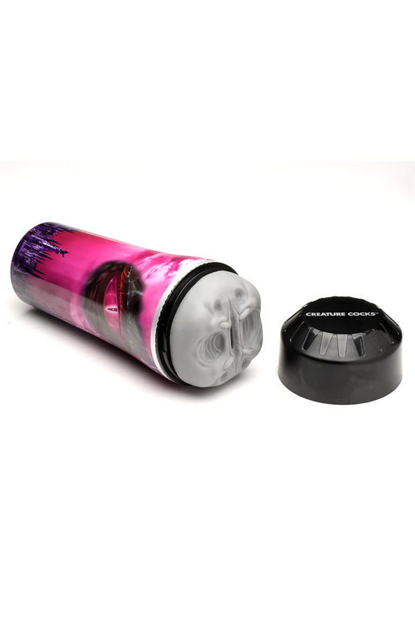 XR Brands - Creature Cocks - Predator Creature Stroker - Grey - Stag Shop