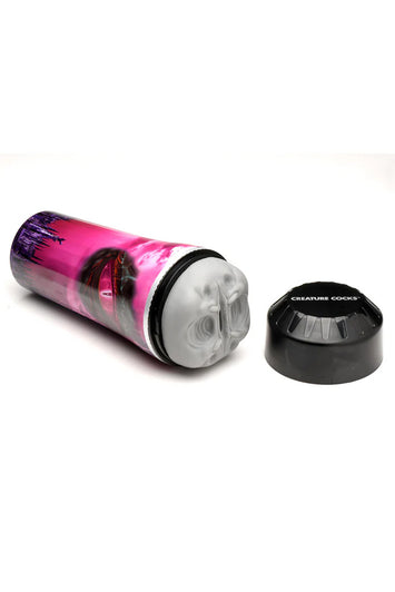 XR Brands - Creature Cocks - Predator Creature Stroker - Grey - Stag Shop