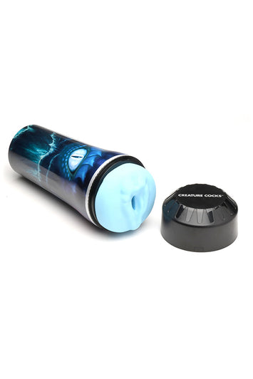 XR Brands - Creature Cocks - Pussidon Sea Monster Stroker - Blue - Stag Shop