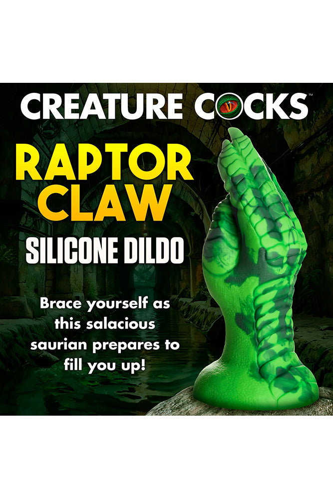 XR Brands - Creature Cocks - Raptor Claw Fisting Dildo - Various Colors - Stag Shop