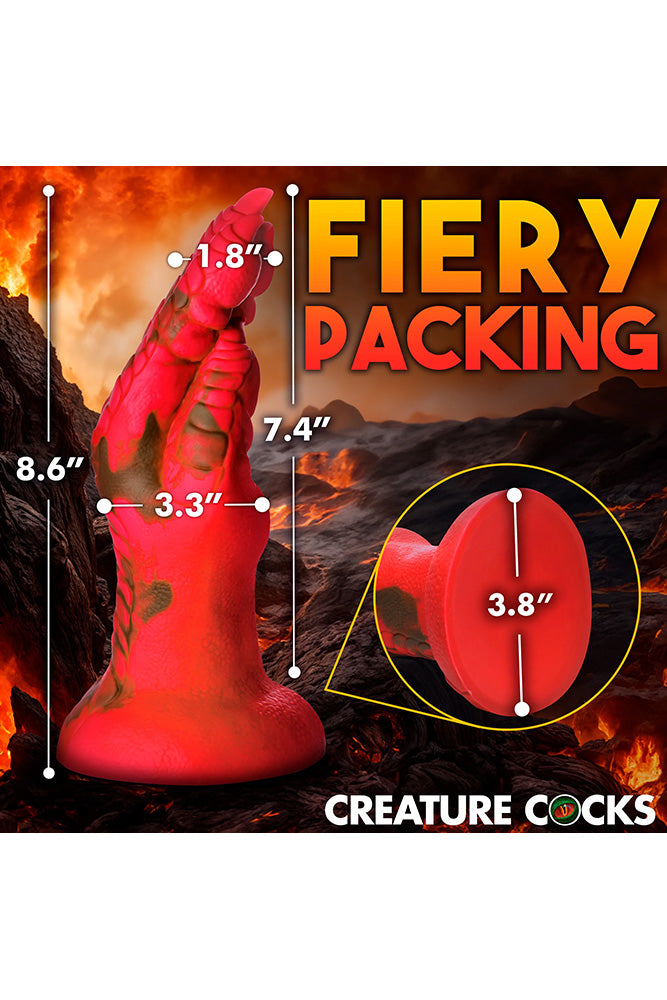 XR Brands - Creature Cocks - Raptor Claw Fisting Dildo - Various Colors - Stag Shop