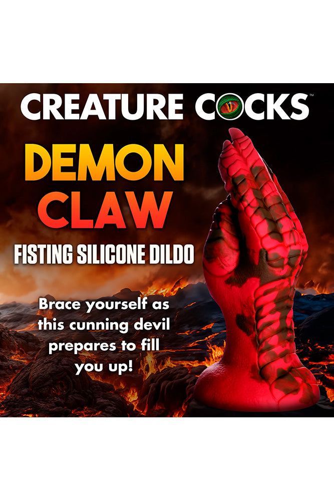 XR Brands - Creature Cocks - Raptor Claw Fisting Dildo - Various Colors - Stag Shop