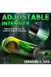 XR Brands - Creature Cocks - Raptor Reptile Stroker - Green - Stag Shop