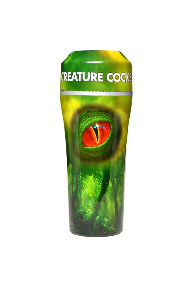 XR Brands - Creature Cocks - Raptor Reptile Stroker - Green - Stag Shop