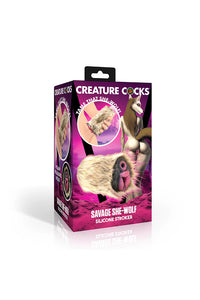 Thumbnail for XR Brands - Savage She-Wolf Silicone Stroker - Stag Shop