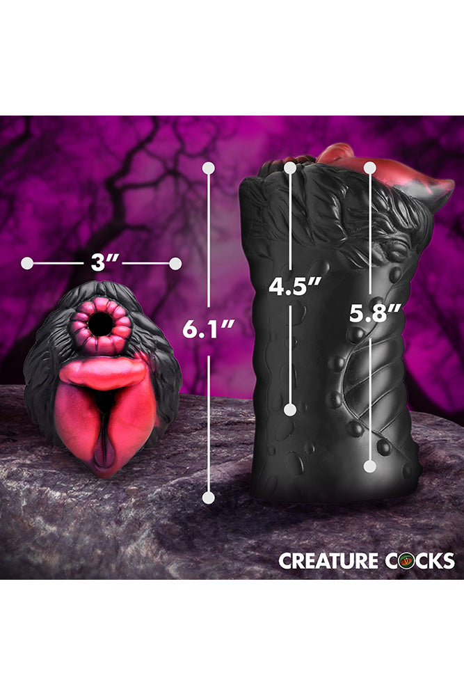 XR Brands - Savage She-Wolf Silicone Stroker - Stag Shop