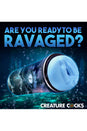 XR Brands - Creature Cocks - Pussidon Sea Monster Stroker - Blue - Stag Shop