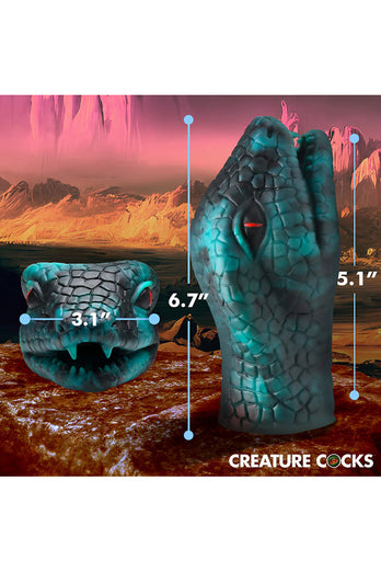 XR Brands - Creature Cocks - Serpentine Stroker Silicone Masturbator - Stag Shop