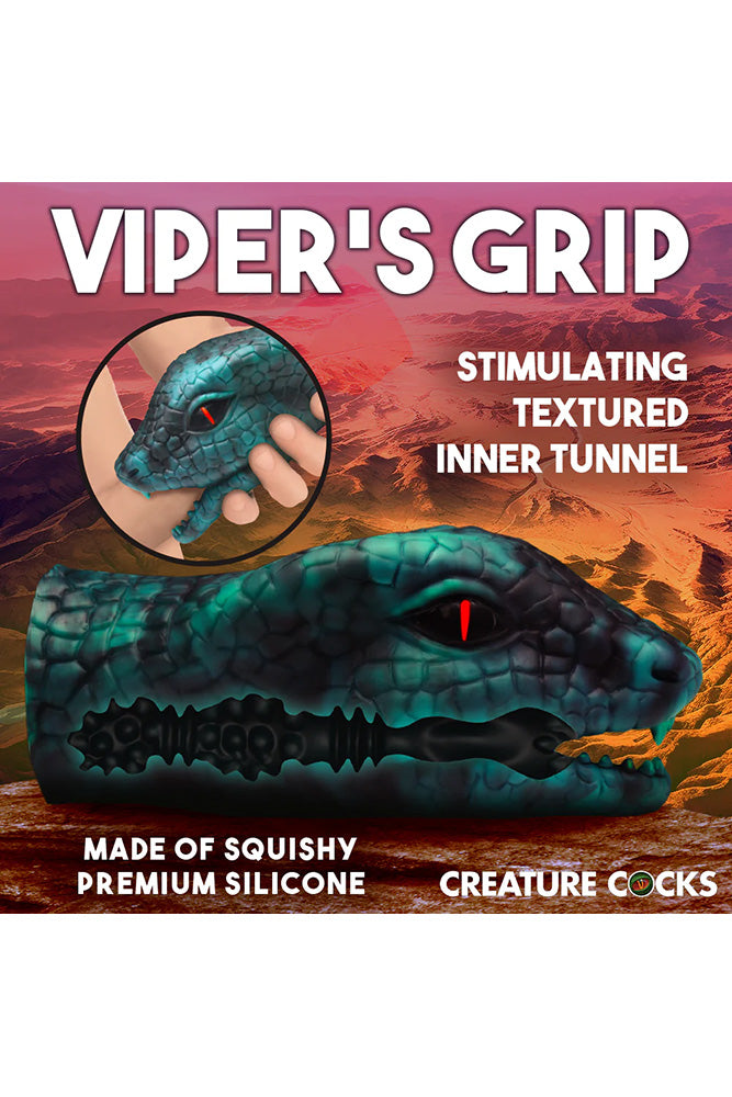 XR Brands - Creature Cocks - Serpentine Stroker Silicone Masturbator - Stag Shop