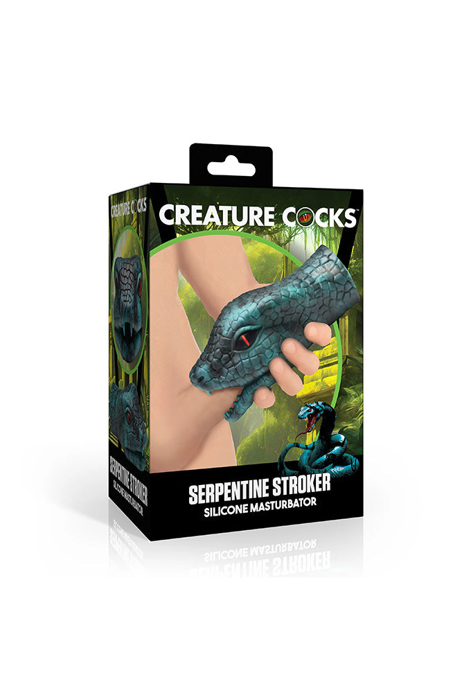 XR Brands - Creature Cocks - Serpentine Stroker Silicone Masturbator - Stag Shop