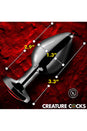 XR Brands - Creature Cocks - Sinister Eyes Metal Butt Plug - Stag Shop