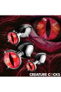 XR Brands - Creature Cocks - Sinister Eyes Metal Butt Plug Set - Stag Shop