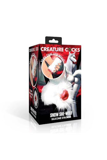 XR Brands - Snow She-Wolf Silicone Stroker - Stag Shop