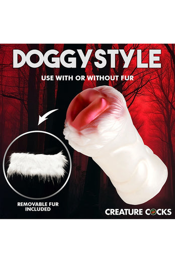 XR Brands - Snow She-Wolf Silicone Stroker - Stag Shop